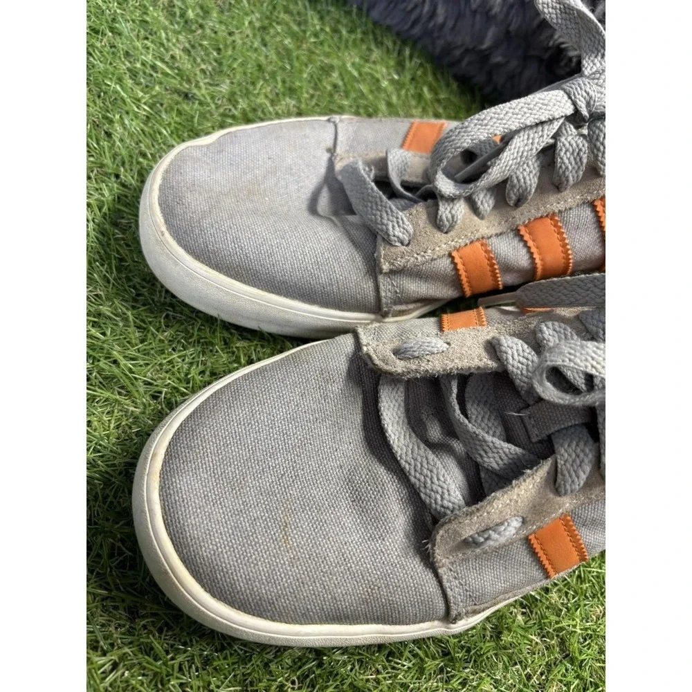Adidas Shoes Mens 8.5 Daily Sneaker Casual Lifestyle Trainer Gray Oxford